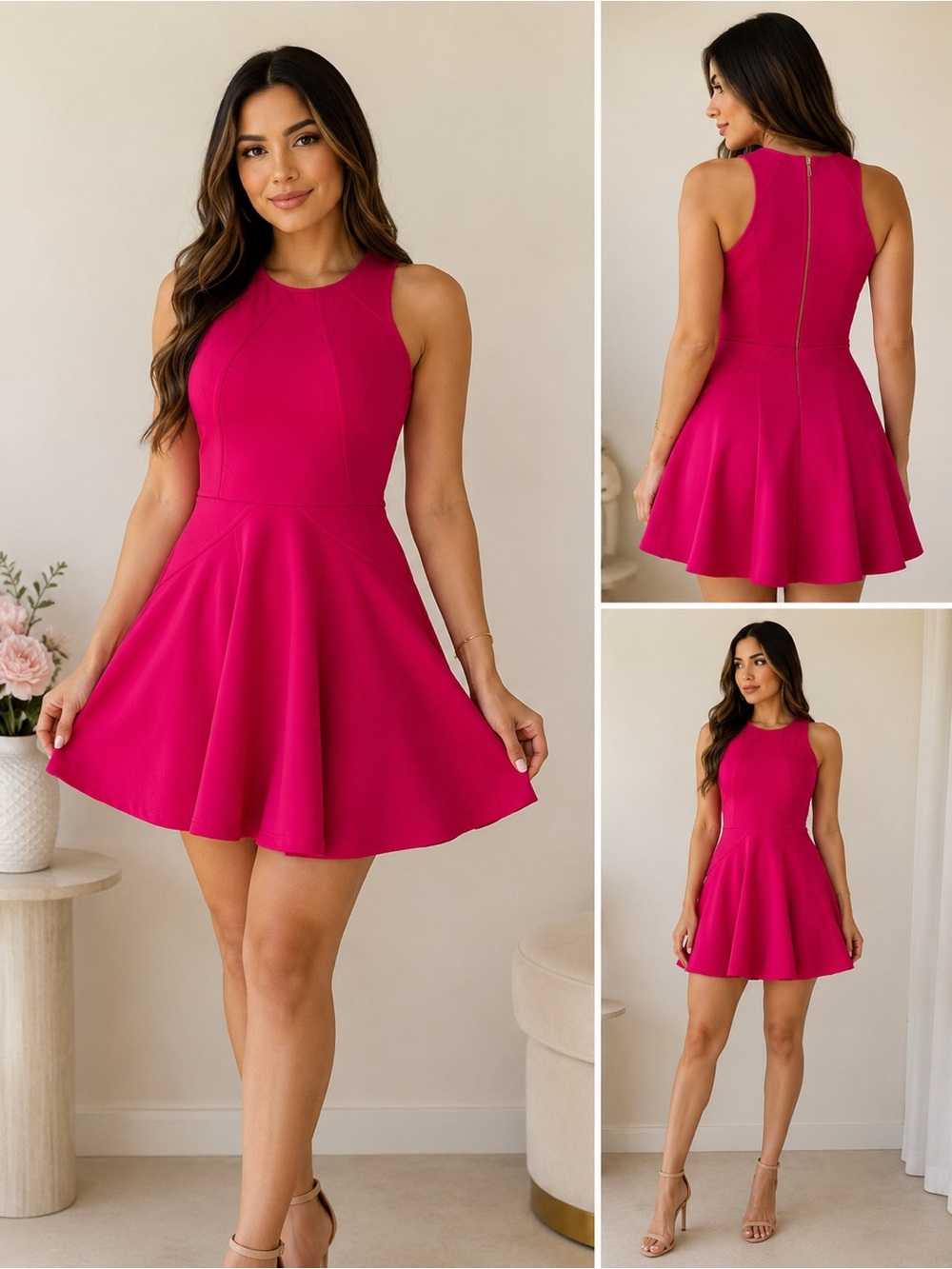 Ted baker Fuchsia  Dress
